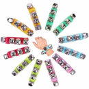 Wrist Band Jingle Bells 16 PCS Orff percussion wristbells hand bells footbe Q4Q2