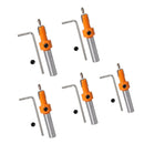 5PCS 8mm Shank Countersink Drill Bits Woodworking Chamfer Counter Bits