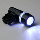 New 5 LED Bicycle Mountain Bike Lamp Set Lights Front Rear Bike Lights