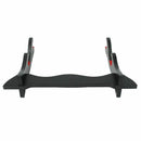 2 Tier Katana Samurai Sword Holder Black Bracket Hanger Red Cotton Display