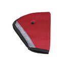 11PCS Car Safety Cover Strap Adjuster Pad Harness Seat Belt Clip Children Red zx