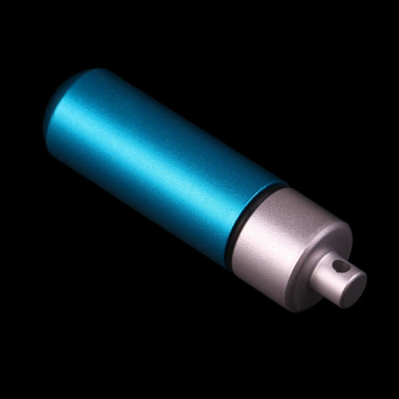 Pill Box Bottle Holder Water Proof Aluminum Container Key chain Medicine Case TO