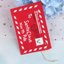 Red Santa Claus Christmas Envelope Pendant Tree Christmas Gift Party De JR