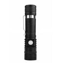 Strong Light Led flashlight 18650 Rechargeable USB T6 torch linterna Zoomab N0R2
