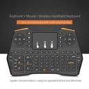 Mini 2.4GHz Wireless Remote Control Keyboard Touchpad fit Smart TV Box PC Laptop