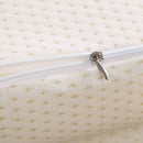 Bamboo Cervical Pillow Memory Foam Fabric Cover Bed Pillow Washable Style 2