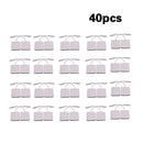 40pcs 2.0mm Jack 4*4cm Non-Woven Physiotherapy Tablets 20 Bags White Useful UVR