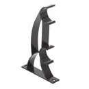 2pcs Double Metal Curtain Rod Holder for 25mm Rod - Deep Coffee