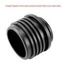 Rubber Kayak Marine Boat Scupper Plugs Canoe Drain Holes Stoppers Bung Black