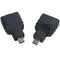 Adapter Coupling HDMI A female + HDMI Micro-D male 2pcs H9F4