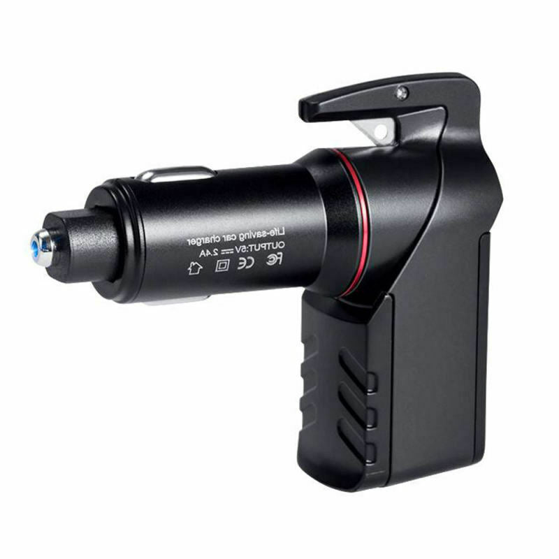 Multi-Function Car Charger Dual USB 5V 2.4A Cigarette Lighter Car Charg TYY