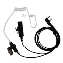 2 Pin Covert Acoustic Tube Earpiece Headset Mic for Baofeng Kenwood UV-5