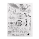 Handmade Umbrella Clear Silicone Stamp Scrapbook Photo Album Card DIY Best E4R2