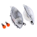 Turn Signal Amber Lamp Clear Lens For Suzuki Hayabusa GSXR1300 99-07