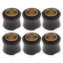6x Motor Shock Absorber Rear Bush Lower for Motorcycles Replacing Parts
