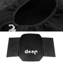 1pc Auto Car Leather Armrest Pad Center Console Box Cover Cushion For Jeep New