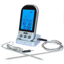 Bbq Thermometer,Digital Grill Thermometer Remote Oven Wireless Food Tempera D9I9