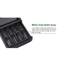 Golisi I4 2.0A Intelligent Lcd Charger Intelligent Fast Battery Charger For