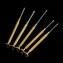 5Pcs 0.8mm-1.6mm Watch Glasses Flat  Screwdriver Repair Tools Set