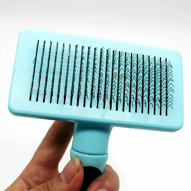 slicker brush for dogs and cats Pet grooming brush - Remove gently hair ent S8I2