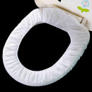 10pcs Disposable Non-woven Fabric Pulp Toilet Seat Cover Travel Hotel Biode E5Q1