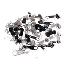 84Pcs Replacement zipper repair kit easy pull metal zipper heads install 3C