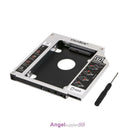 Universal 2.5 2nd 12.7mm SSD Hd SATA Hard Disk Drive HDD Caddy Adapter Bay