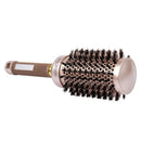 Round Barrel Hair Brush with Simulation Boar Bristle, for Hair Drying, Styl A3I3