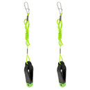 2pcs Power Grip Release Clips with 17-Inch Leader, Downrigger Release Clips