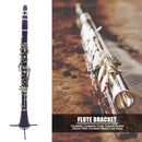 Wind Instrument Flute Rest Stand Foldable Clarinet Oboe Tripod Support Bracket