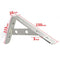 4pcs Triangle Shelf Brackets Stainless Steel Wall Mounted Shelf Support 6inch