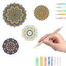 18PCS Mandala Dotting Tools Set Embossing Stylus Large Dotting Rods for Pai