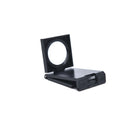 10X 27mm Folding Magnifier Stand Loupe with Scale for Textile Optical Glass To_