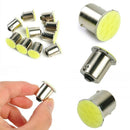 10pcs Bright White 12V 1156 BA15S P21W Car LED 1156 Lamp COB 12 SMD Led Car lamp