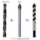 Tungsten Carbide Drill Bit Set for Porcelain Ceramic Tile, Concrete, Brick