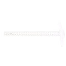 12'' 30cm Plastic Metric T Square Double Side Ruler Tool Measurement Measuring