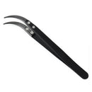 Black Ceramic Tweezers Insulation Pliers Stainless Steel Tweezers Heat-Resi