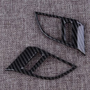 Carbon Fiber Style Air  Outlet Adjust Cover Trim Fit For Cadillac ATS