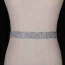 1Yard Handmade Rhinestone Belt Wedding Bridal Belt Sash for Bridesmaid Dress
