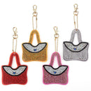 4pcs DIY Full Drill Special Shaped Diamond Painting Keychain Women Pendant