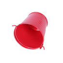 10Pcs Mini Buckets Candy Favours Pails Buckets Gifts,Red