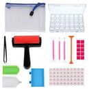 22 Pieces 5D DIY Diamond Painting Accessories Tools Kit with 28 Grids Box