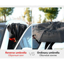 Men Folding Reverse Umbrella Parasol Women Travel Sun Umbrellas Windproof A