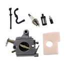 Carburetor with Oil Fuel Line for STIHL MS170 MS180 017 018 1130-120-0603