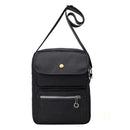 Women Messenger Bag Nylon Shoulder Bag Travel Casual Crossbody Bags/Black A