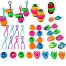 72 Pieces Sewing and Embroidery Bobbins,Bobbin Holder Clips Peels Thread Sp G6X1