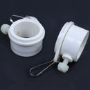2X Rotating FlagPole Mounting Rings Grommet Clip Attachments S8Q4