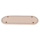 2pcs 64 Holes PU Bag Pad Shaper Tote Bottom Insert Hand-woven Bag Accessory