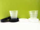 Plastic Retractable Folding Cup Telescopic Collapsible Outdoor TraveJ`3C