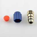 3/8" High 7/16" Low AC A/C Conversion Adapter R12 to R134a Quick Disconnect